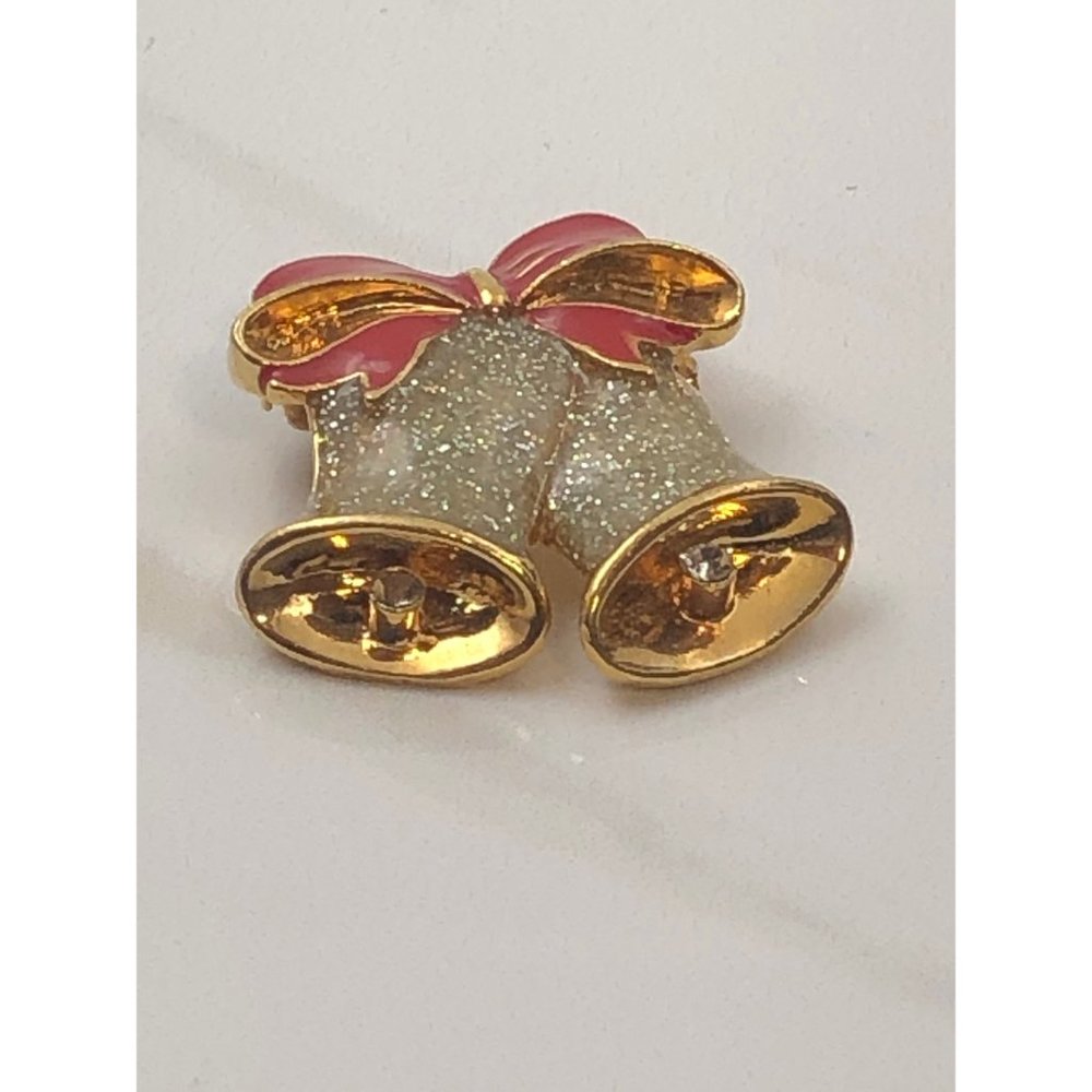 Vintage Lot of 4 Christmas Brooches - Picture 2 of 9